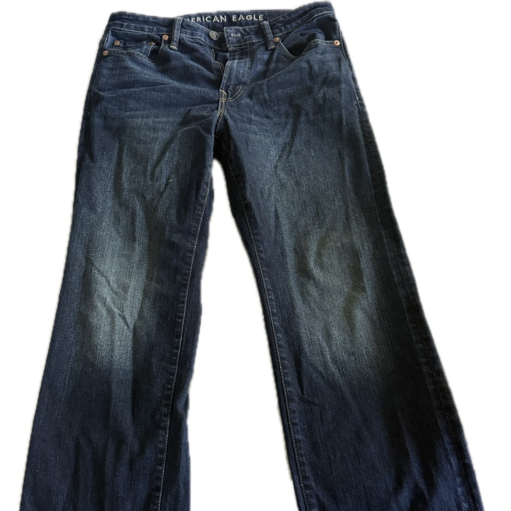 American Eagle Outfitters Indigo Wide Leg Jeans